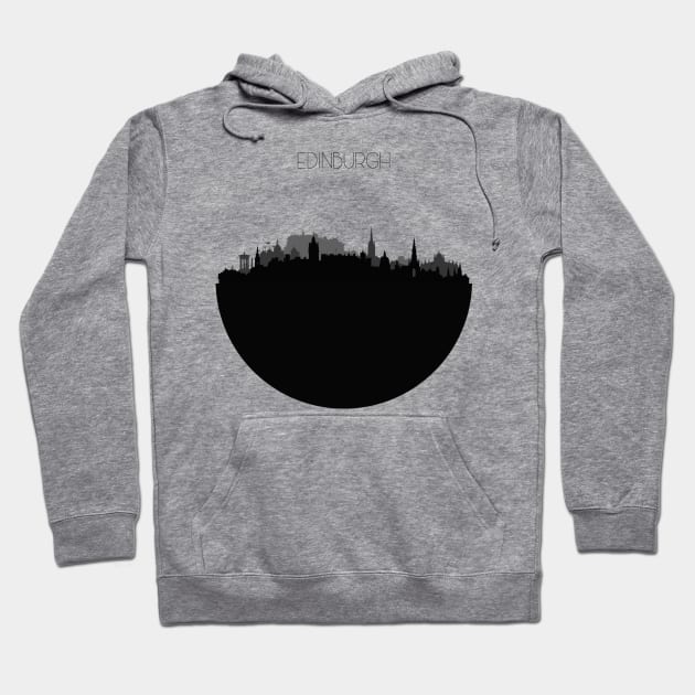 Edinburgh Skyline Hoodie by inspirowl